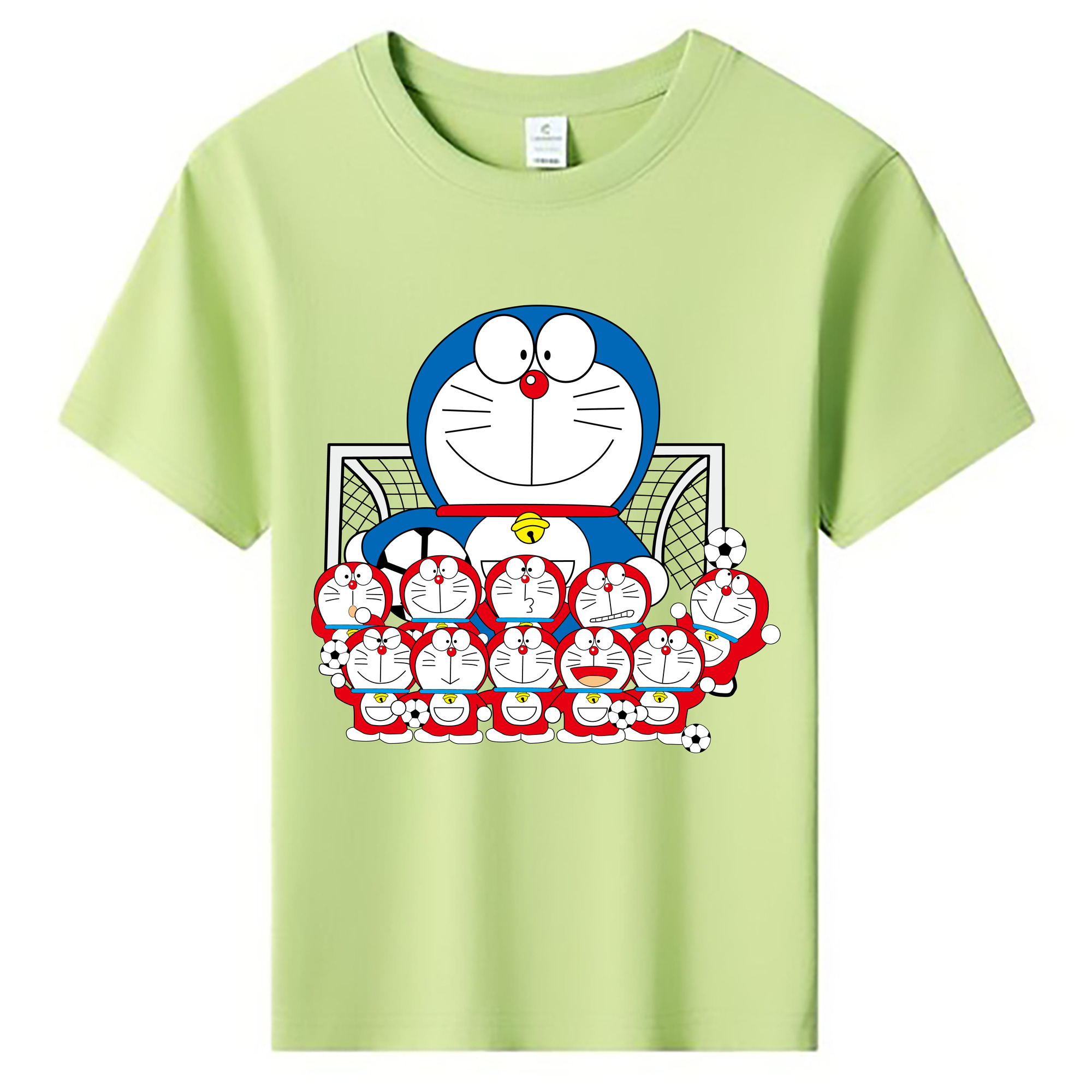 （画像用） ドラえもん Doraemon 綿100％キッズTシャツ（フロントプリント）